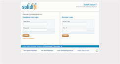 Desktop Screenshot of login.solidifi.com